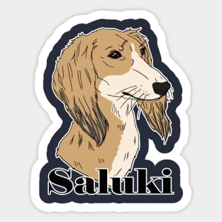 Saluki Classic Sticker